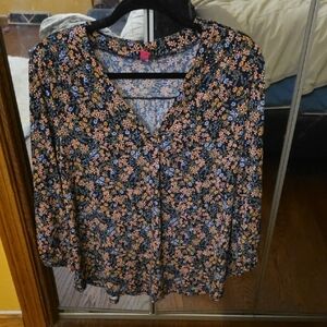 Vince Camuto Multicolor Floral Blouse